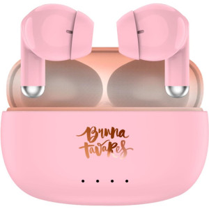 Fone De Ouvido Bluetooth Bruna Tavares 5.3 Rose Gold-119356-16548