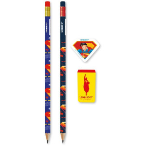 Kit Escolar Superman Hb2 C/04 Pecas-119385-80701
