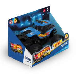 Hot Wheels Monster Truck Thunder 1:24 Luz E Som