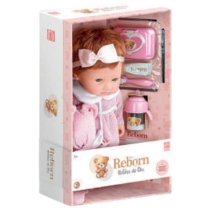 Boneca Roma Reborn Rotina Da Noite Branca