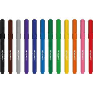 Caneta Hidrografica Jumbo Leo E Leo Big C/aroma 12 Core-124411-41655