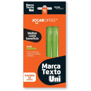 Caneta Marca Texto Jocar Uni Verde-124416-31875