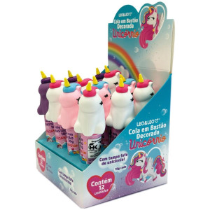 Cola Em Bastao Unicornio 3d 10g. 3 Modelos