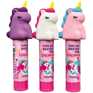 Cola Em Bastao Unicornio 3d 10g. 3 Modelos-119397-91132