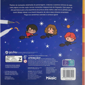 Livro De Colorir Harry Potter Comfy C/6canetinh-124087-25808
