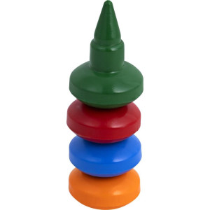 Giz De Cera Curto 6 Cores Cone-124441-81266