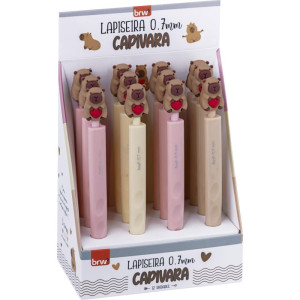Lapiseira 0.7mm Plastica Capivara Sortidas