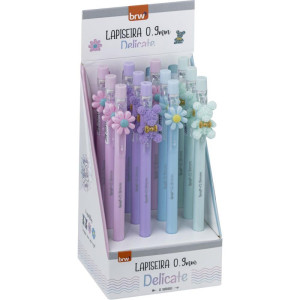 Lapiseira 0.9mm Plastica Delicate Sortidas