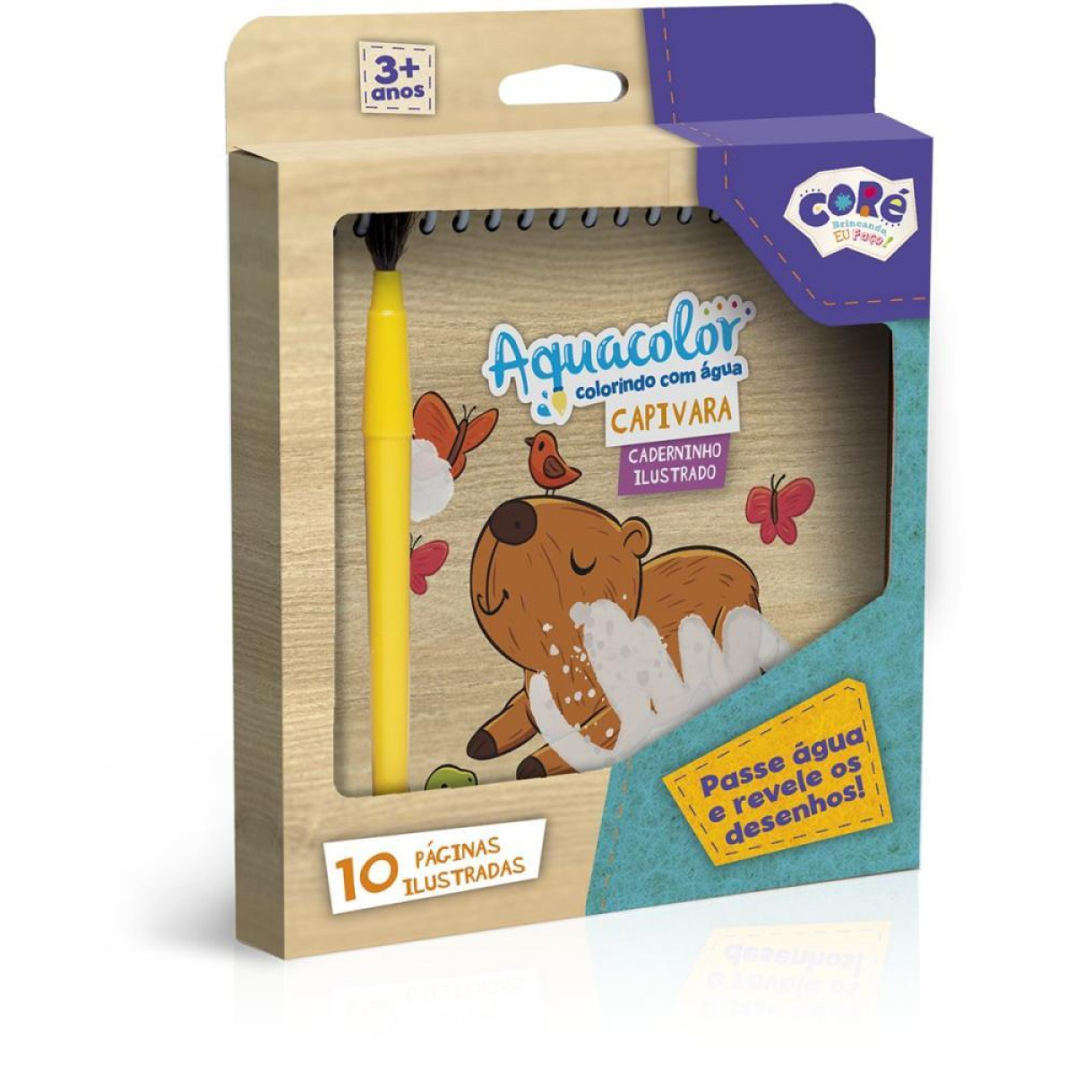 Livro Aquabook Aquacolor Capivara Pocket-124099-68850