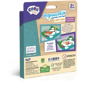 Livro Aquabook Aquacolor Capivara Pocket-124099-41584