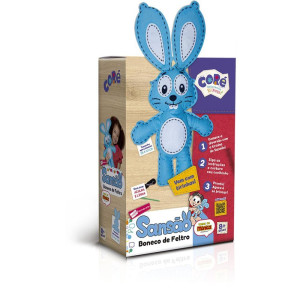 Livro Brinquedo Ilustrado Sansao Boneco De Feltro-124102-75988