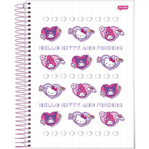 Caderno 01x1 Capa Dura Besties Forever 80fls.-124487-86536