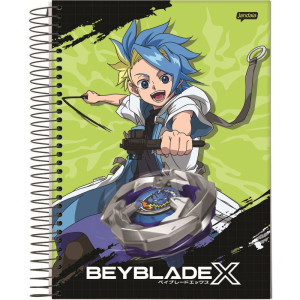 Caderno 01x1 Capa Dura Beyblade-124489-34964