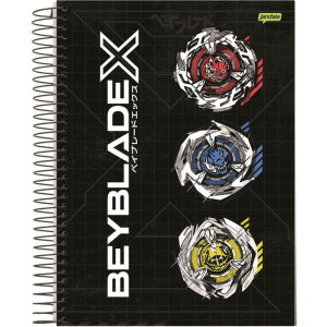 Caderno 01x1 Capa Dura Beyblade-124489-57194