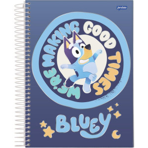 Caderno 01x1 Capa Dura Bluey 80fls.-124482-11795
