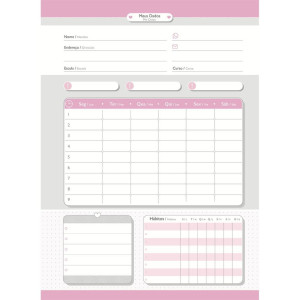 Caderno 01x1 Capa Dura Bluey 80fls.-124482-82142