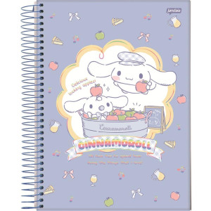 Caderno 01x1 Capa Dura Cinnamonroll 80fls.-124491-20534