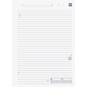 Caderno 01x1 Capa Dura Fluffy 80fls.-124502-89579