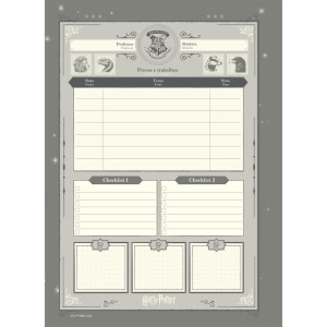 Caderno 01x1 Capa Dura Harry Potter Neo 80fls-124461-34025