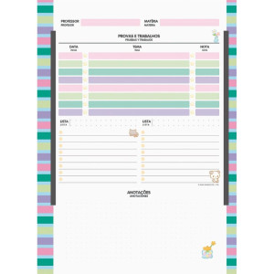 Caderno 01x1 Capa Dura Hello Kitty E Amigos 80fls.-124483-57086