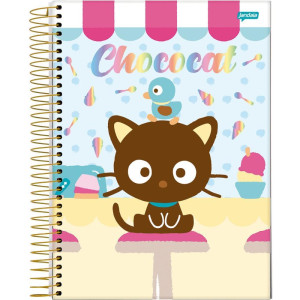 Caderno 01x1 Capa Dura Hello Kitty E Amigos 80fls.-124483-79276