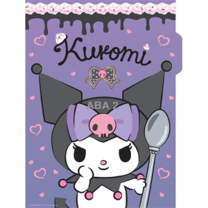 Caderno 01x1 Capa Dura Kuromi Neo 80fls.-124477-28516