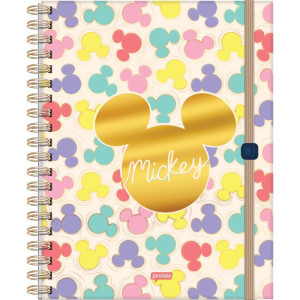 Caderno 01x1 Capa Dura Mickey Arts Neo 80fls.