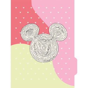 Caderno 01x1 Capa Dura Mickey Arts Neo 80fls.-124475-86935