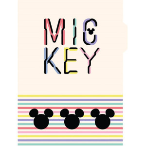 Caderno 01x1 Capa Dura Mickey Arts Neo 80fls.-124475-95003