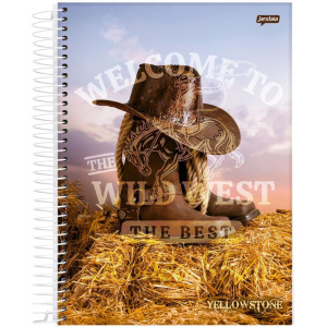 Caderno 01x1 Capa Dura Rodeio 80fls.-124513-69874