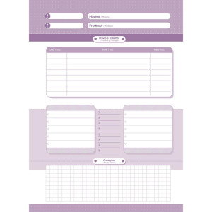 Caderno 01x1 Capa Dura Sweetness 80fls.-124515-83346