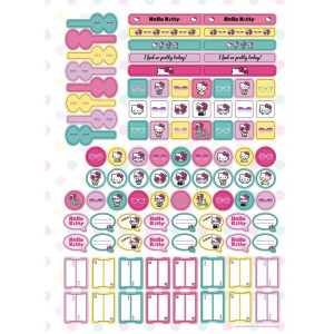 Caderno 10x1 Capa Dura Hello Kitty Kraft 160fls.-124478-27895