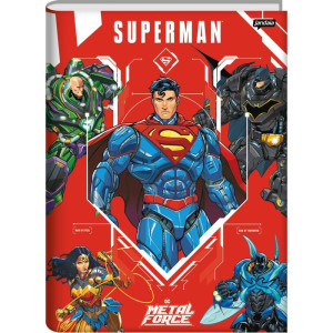 Caderno Brochura 1/4 Capa Dura Liga Da Justica 80fls.-124470-61540