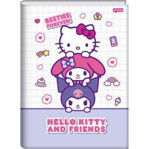 Caderno Brochurao Capa Dura Besties Forever 80fls.-124486-75191