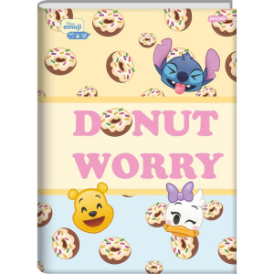 Caderno Brochurao Capa Dura Disney Emoji 80fls.-124472-31673