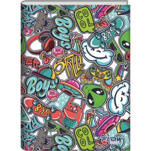 Caderno Brochurao Capa Dura Flow 60fls.-124521-32464