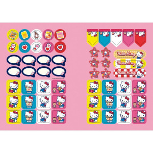 Caderno Brochurao Capa Dura Hello Kitty E Amigos 80fls.-124484-85113