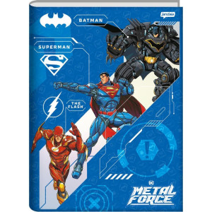 Caderno Brochurao Capa Dura Liga Da Justica 80fls.-124468-49135