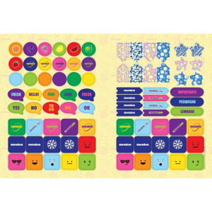 Caderno Brochurao Capa Dura Mentos 80fls.-124467-37861