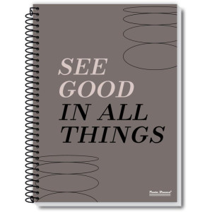 Caderno 10x1 Capa Dura Talk 160fls.