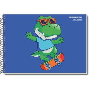 Caderno Desenho Universitario Rox 96fls.-124165-98442