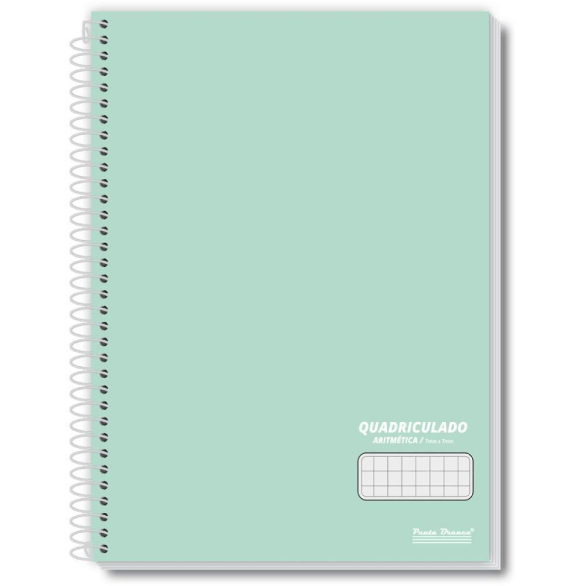 Caderno Quadriculado 1/4 1x1cm 80f Esp. Office Colors Cd-124176-33496
