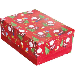 Caixa De Natal Retang. Pq.c/tampa 14,5x19x7,5-124371-63906