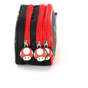 Estojo Triplo Super Mario Bros Preto-119958-15379