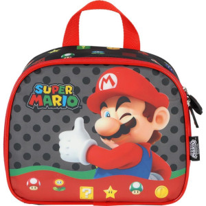 Lancheira Termica Super Mario Bros Mao/costa Pt.