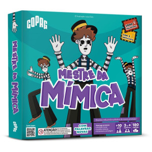 Jogo De Cartas Mestre Da Mimica