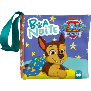 Livro Brinquedo Ilustrado Patrulha Canina Chase De Pano