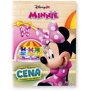 Livro De Atividades Minnie Completando A Cena