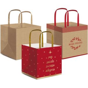 Embalagem Para Panetone 27,5x22x16cm (s)