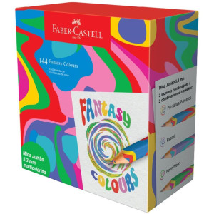 Lapis De Cor Jumbo Fantasy Colours 3 Modelos-124728-53133